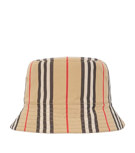 burberry reversible icon stripe bucket hat|burberry inspired bucket hat.